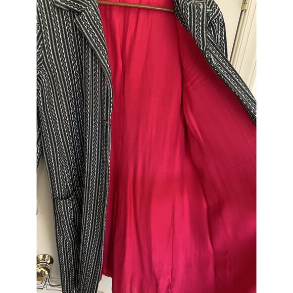 Women's Beautiful Lightweight Coat Jacket Gray Black Women's Small- Medium - Picture 7 of 8